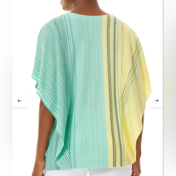 Women’s Ming Wang Butterfly ombré stitch tunic top S/M - Picture 4 of 6